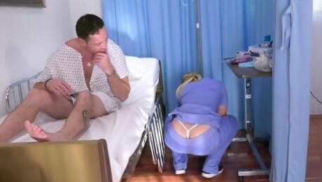 A.j. Applegate is a home nurse that gets totally into fucking her patient -Trickery