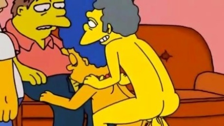 Marge Simpson cheating mom