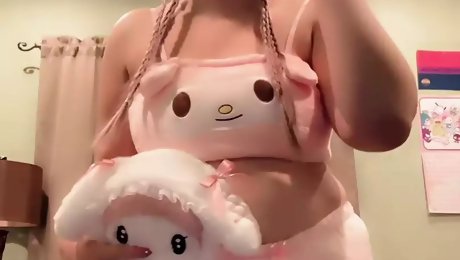 Sexy my melody bunny cosplay