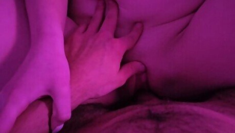 Pretty amateur pussy gets POV soft fucked and fingered and has to stay quiet because of parents 18