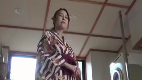 Masturbating Japanese MILF